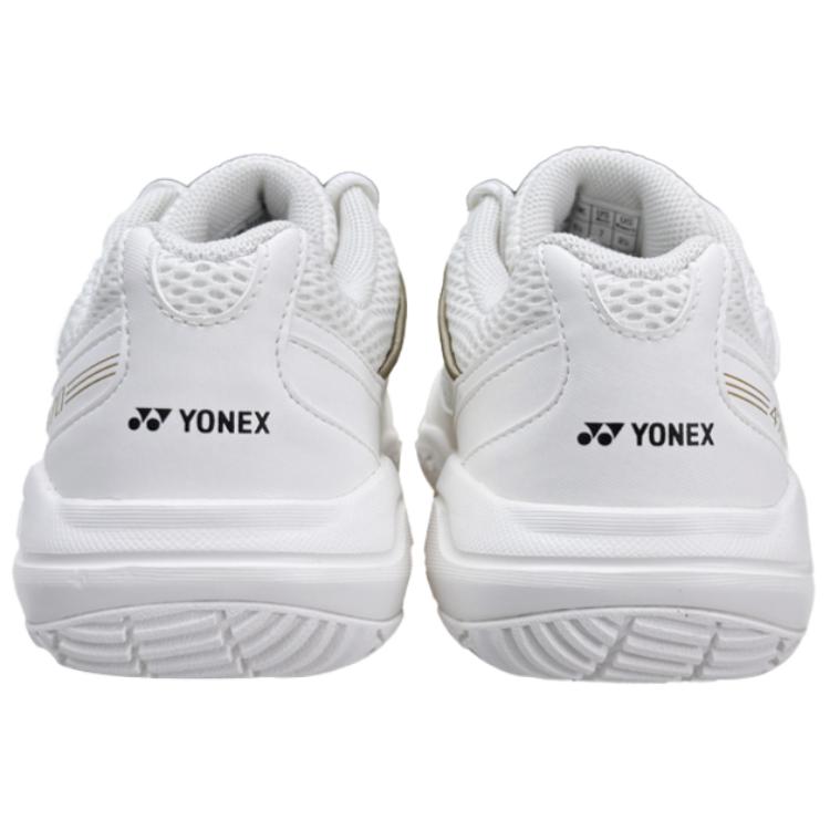 YONEX 470 Low top Badminton Shoes Unisex White Gold