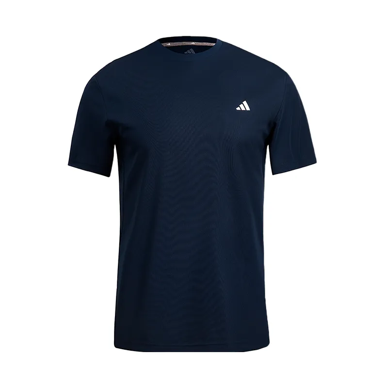 Adidas Crew Neck Short Sleeved Men's Navy Blue