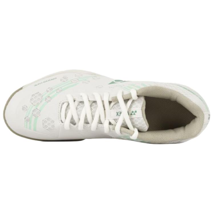 YONEX Cushioning, Wear Resistant Low top Badminton Shoes Unisex Beige Green