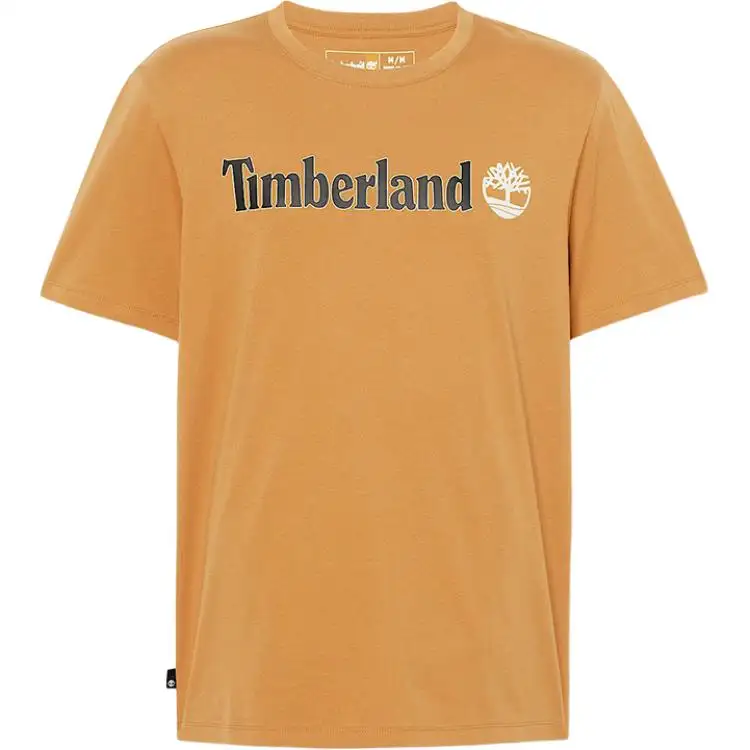 Timberland T Shirts Men's Orange TB0A5UPQ P47 Crew Neck Moderate