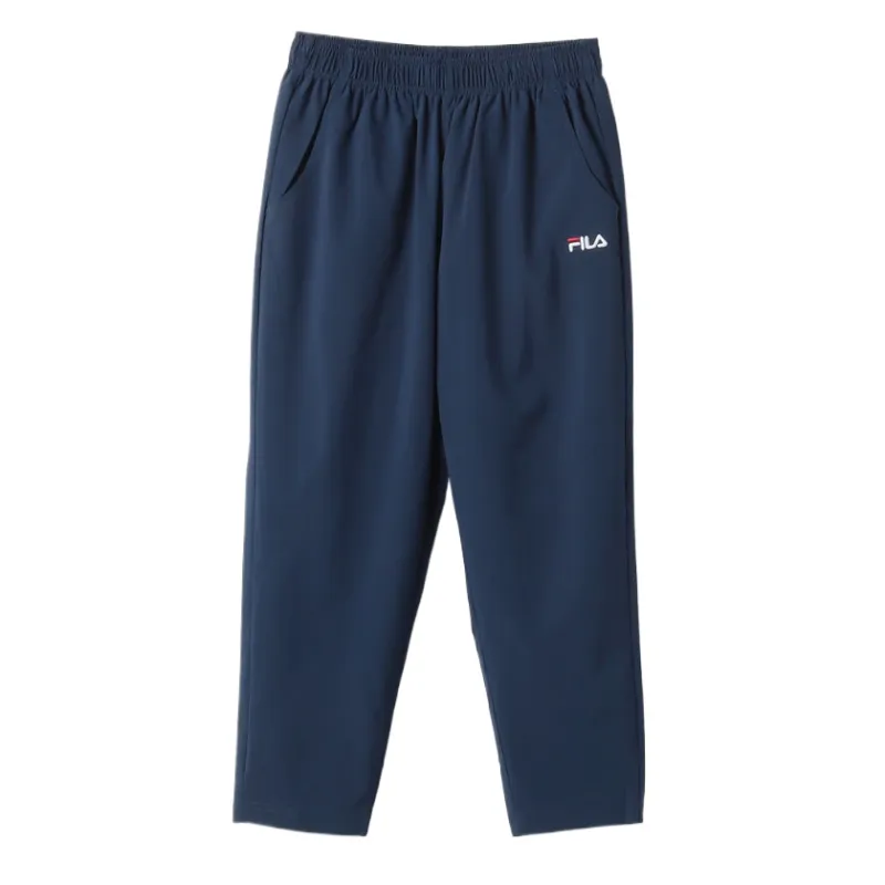 FILA Casual Pants Women's Blue Moderate Straight Fit Pants