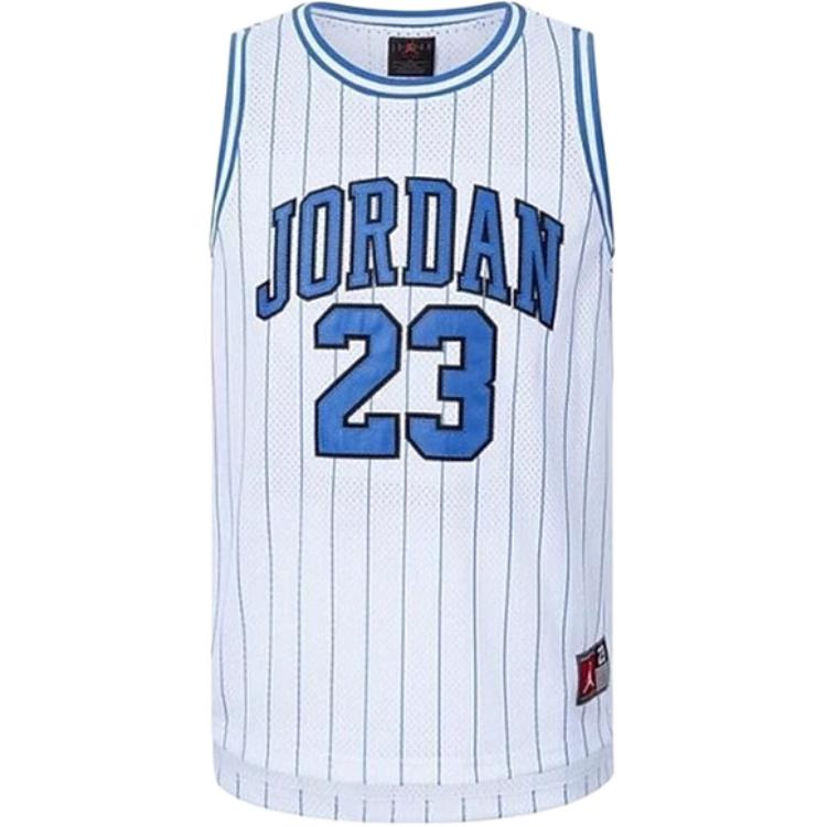 Майка Jordan (бело-синяя)