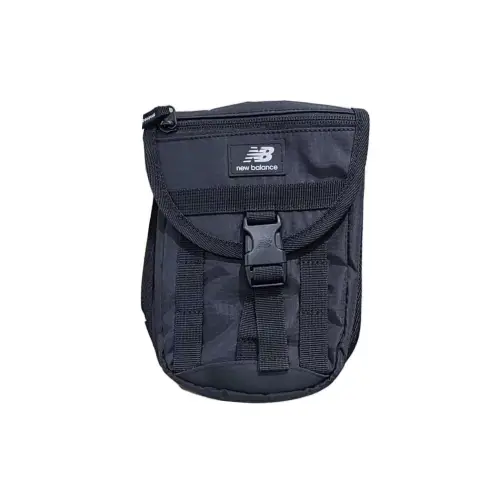 New Balance Fabric Shoulder Bag, Crossbody Bag Regular Unisex Black
