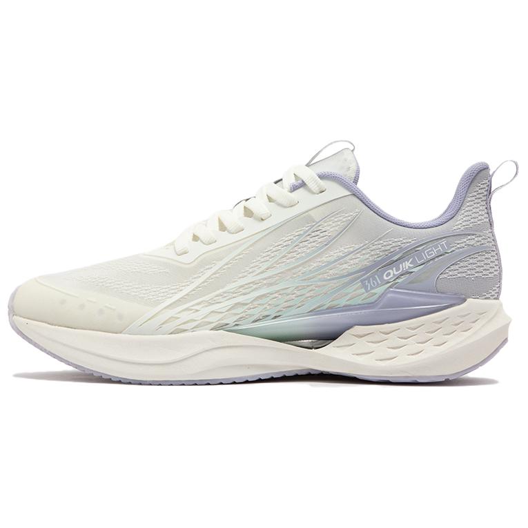 361° Flying Fish 4.0 Cushioning Abrasion Resistant Breathable Low top Casual Running Shoes Women’s White Purple
