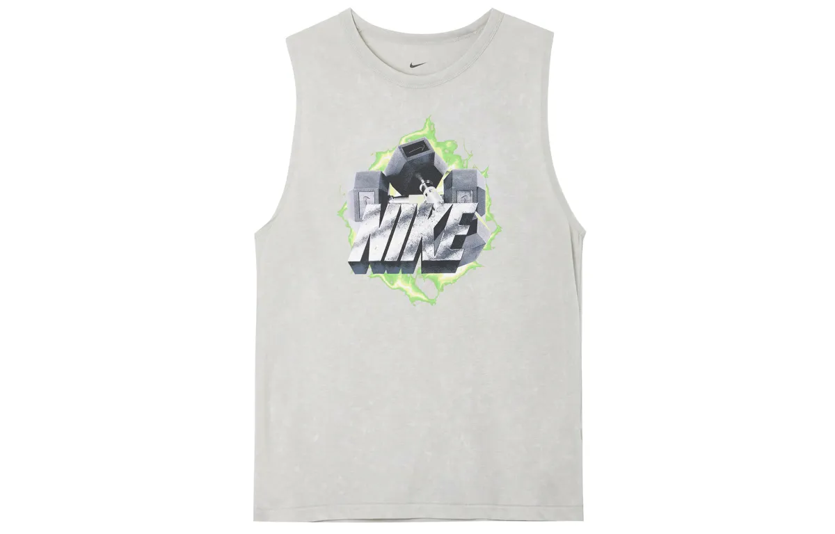 Nike Tank Top Men's Light Iron Ore Gray