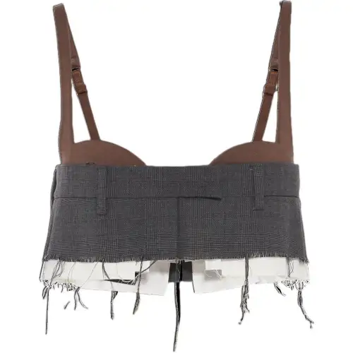 MIU MIU SS22 Camisole Women's Slate Gray