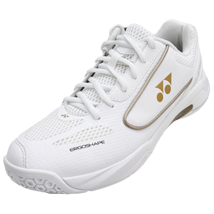 YONEX 470 Low top Badminton Shoes Unisex White Gold