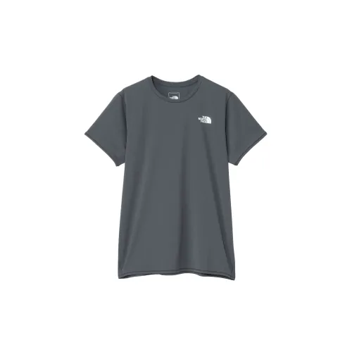 THE NORTH FACE T Shirts Women's Gray Crew Neck