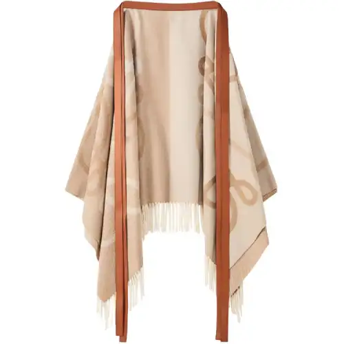 LOEWE Casual Long Skirts Women's Light Umber Moderate Mid Length Bodycon Skirt