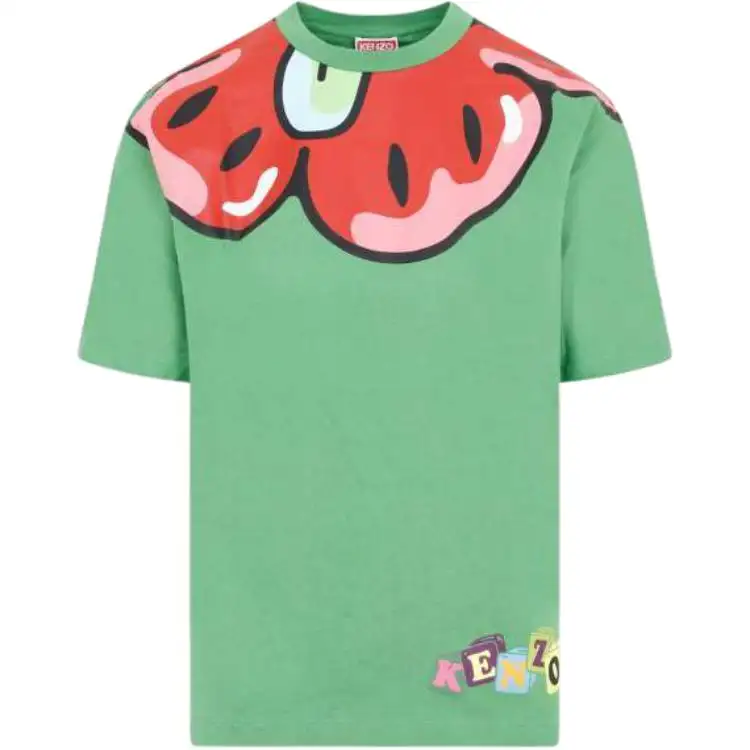 KENZO Boke Flower Printed Crewneck T Shirt
