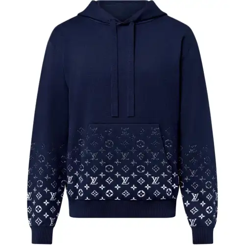 LOUIS VUITTON Gradient Cotton Hoodie