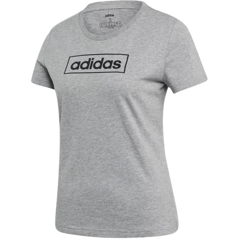 Женская футболка adidas Boxed Graphic Tee (серая)