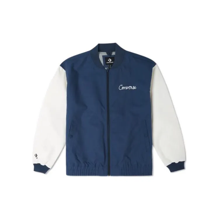 Converse Jackets Men's Blue V-neck Moderate Other