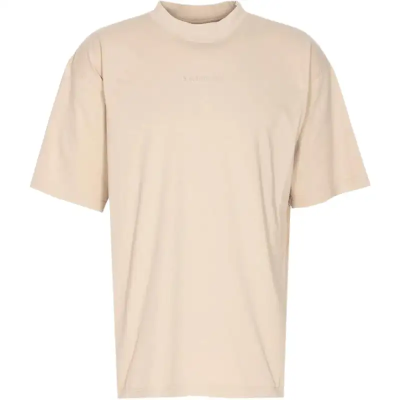 Balenciaga Logo Embroidered Distressed T Shirt