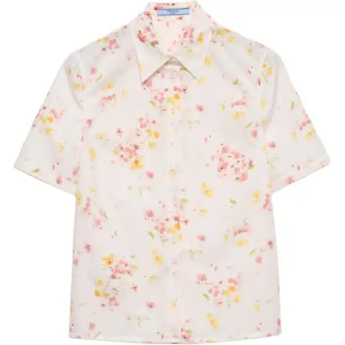 Prada floral-print shirt