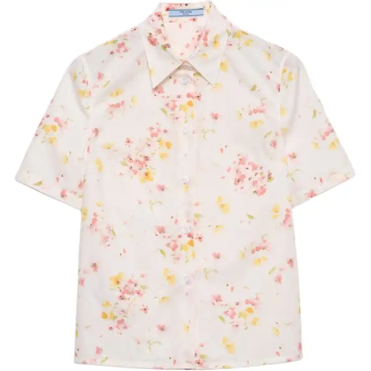 Prada floral-print shirt