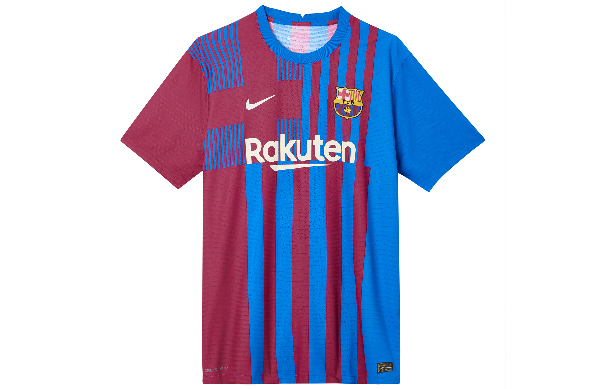 Nike Sports Football Jersey AU Player Version 21-22 Season Barcelona Home Football Jersey Men's Blue