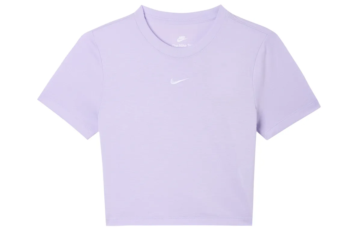Nike Sportswear Essentials T Shirt Women's Light Purple