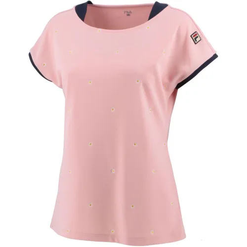 FILA Regular T Shirt Women's Pink