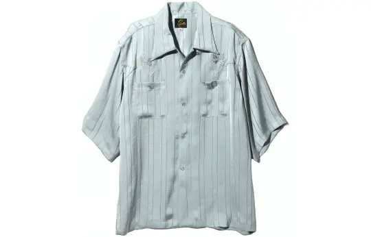 Needles Shirts Unisex Mint Pointed Collar Moderate Other
