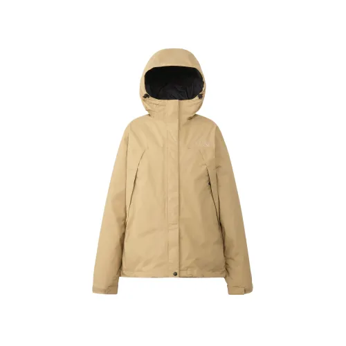 THE NORTH FACE Jackets Women's Khaki Hooded Moderate Other