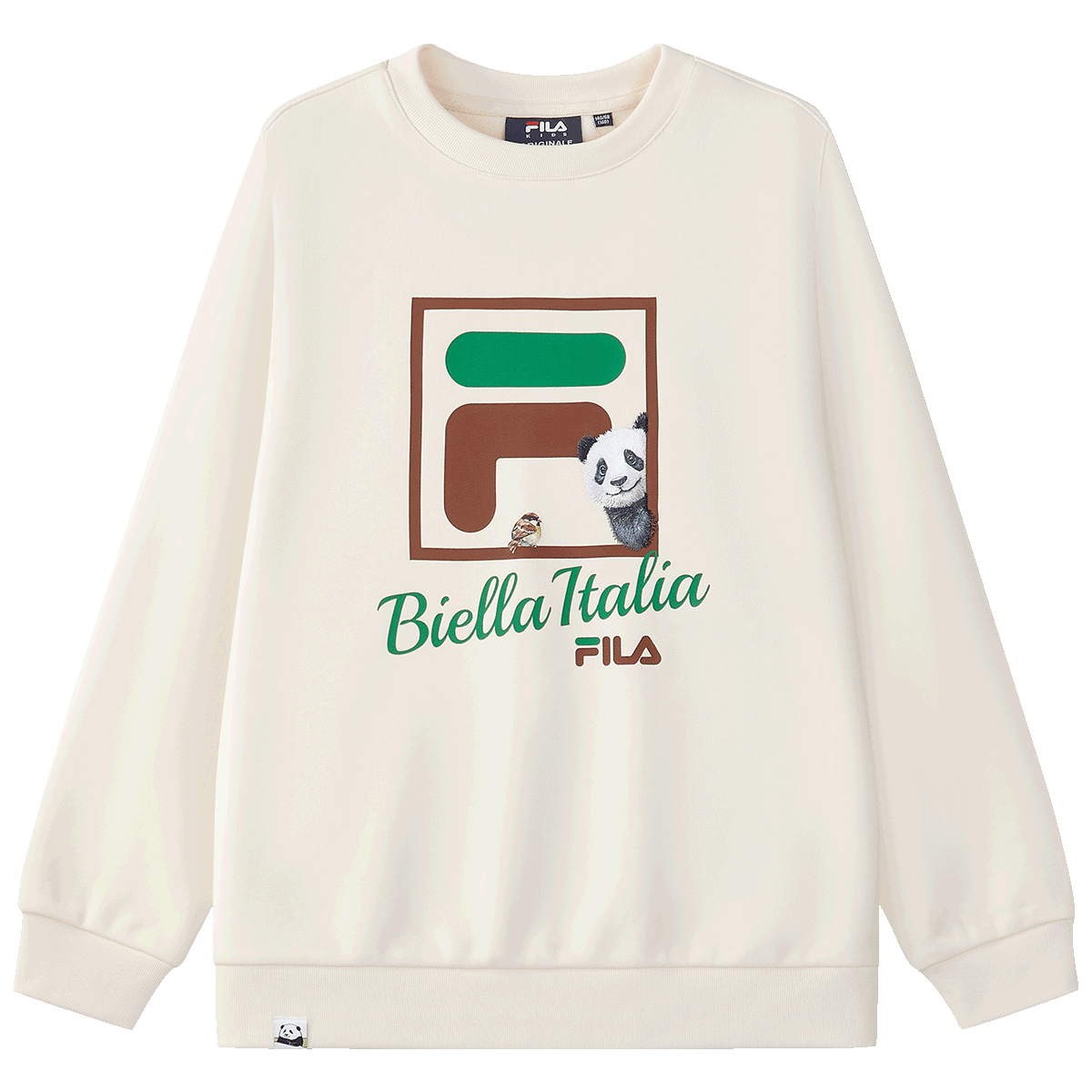 Худи Fila FILA KIDS (бело-черное)