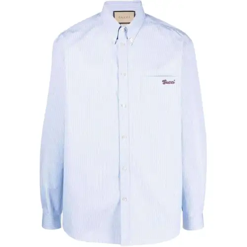 GUCCI SS23 Shirt Men's Light Blue