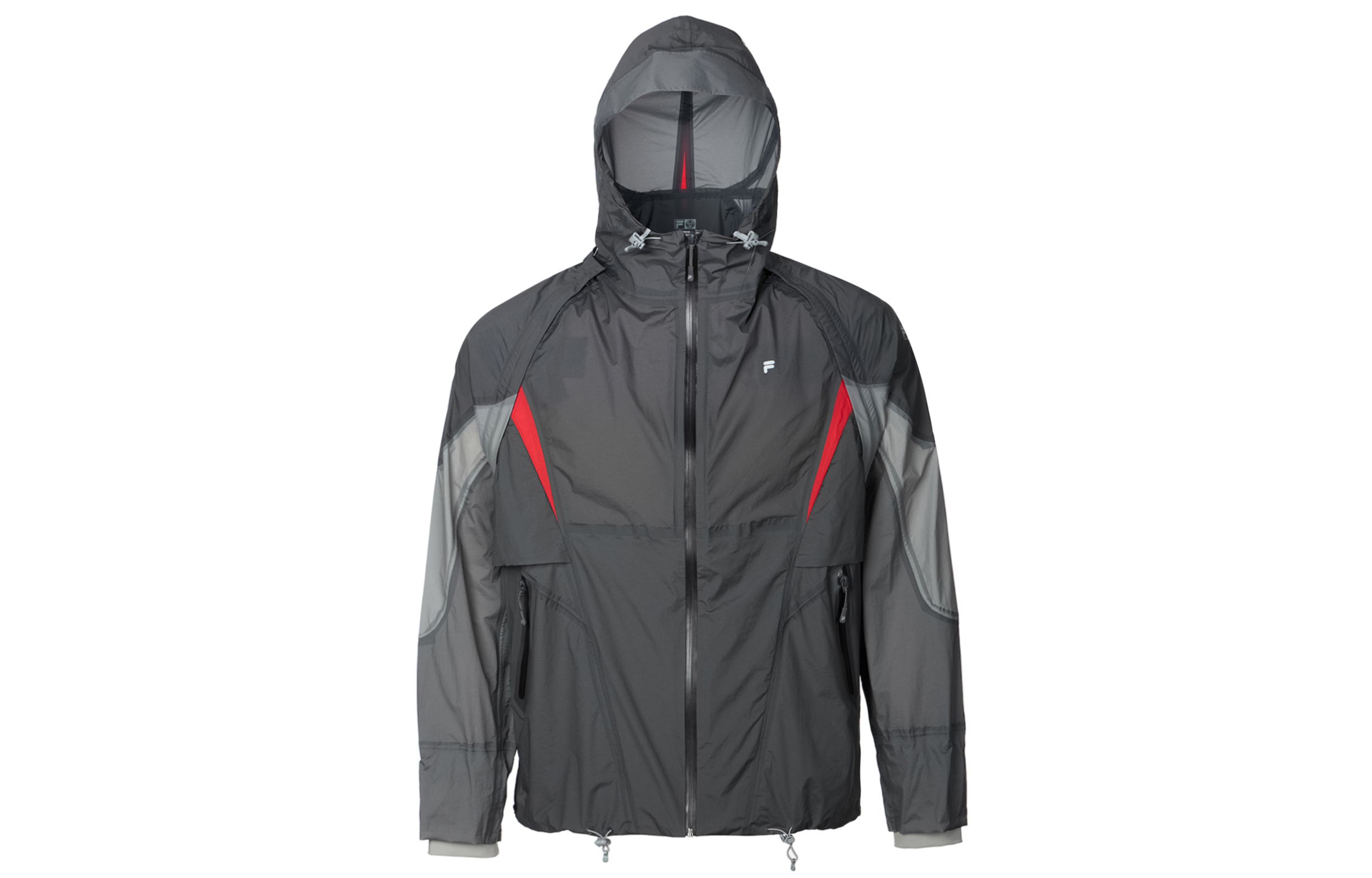 Мужская куртка Fila Спортивная с капюшоном (черная)