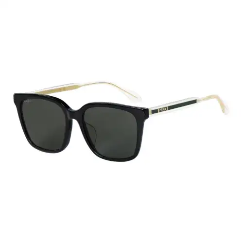 Gucci pearl-embellishment square-frame sunglasses