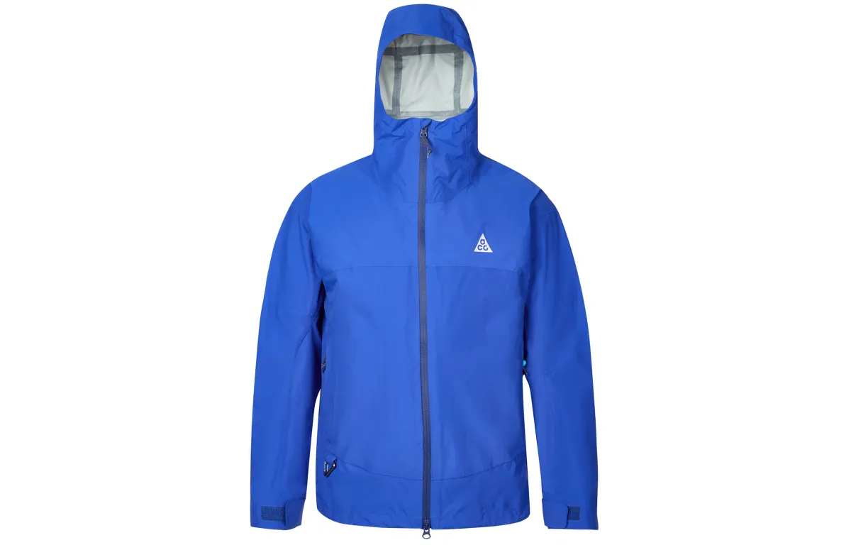 Nike ACG STORM FIT ADV Waterproof And Windproof Windbreaker Coats Women's Game Royal Blue/Mountain White