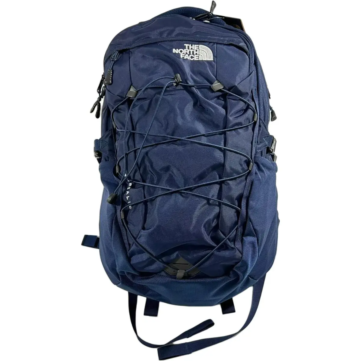 THE NORTH FACE Borealis 25L Letter Print Mountaineering Bag Outdoor Bag Recycled Fabric Marine Blue Unisex
