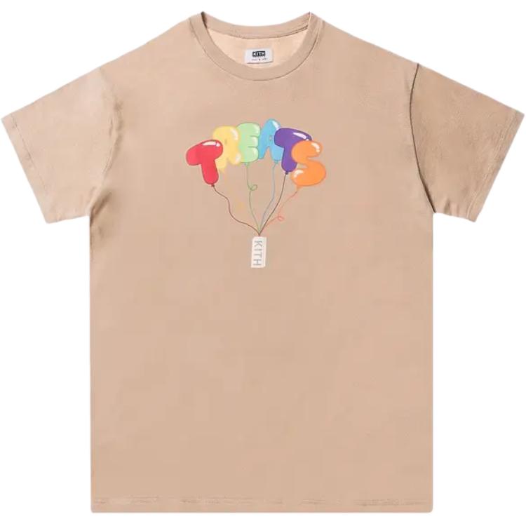 Мужская футболка KITH KITH T (песочно-бежевая)