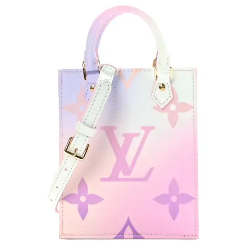 LOUIS VUITTON Petit Sac Plat Sunrise Pastel