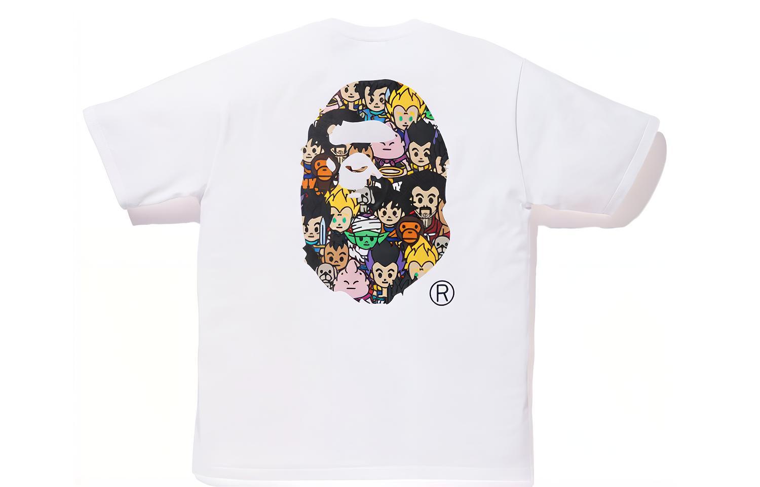 Мужская футболка A BATHING APE (черная)