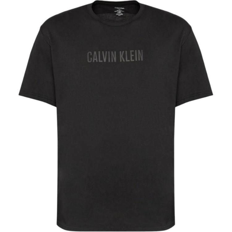 Мужская футболка CALVIN KLEIN Crew Neck Sleepwear (черная)