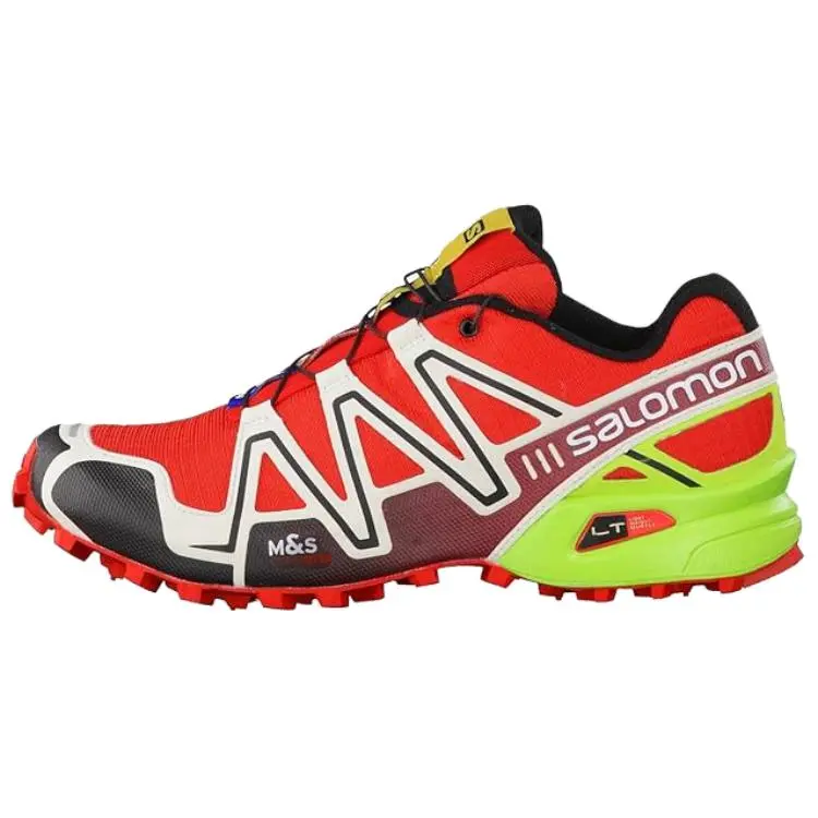 SALOMON Speedcross 3 Abrasion Resistant Abrasion Resistant Low top Training Long Distance Running Shoes Men's