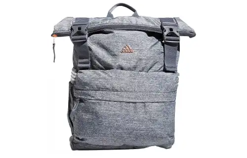 Adidas Nylon With Polyester Backpack Unisex Gray