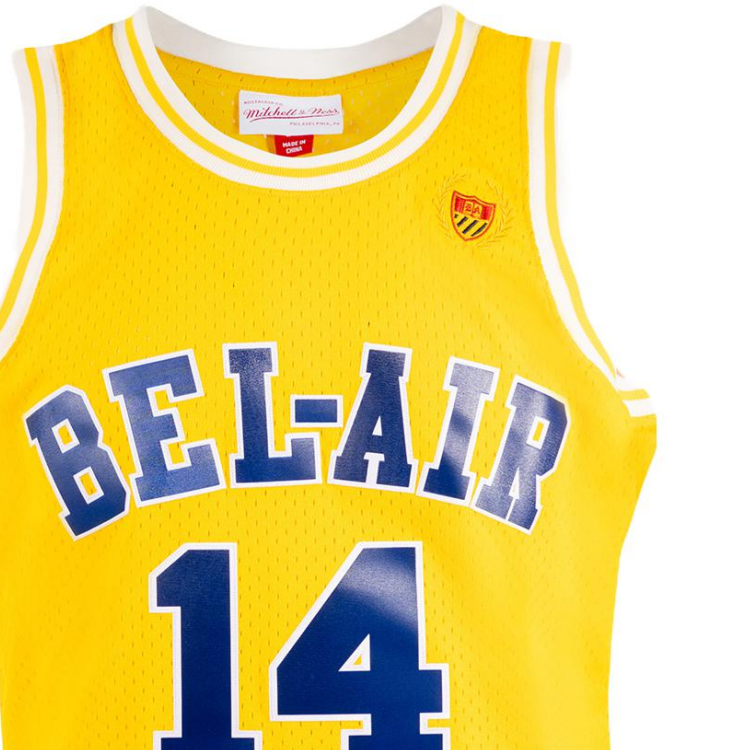 Mitchell Ness Basketball Jerseys Unisex Yellow Moderate Other