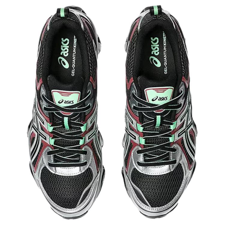 ASICS GEL Quantum Kinetic Low top Running Shoes Unisex Black Silver