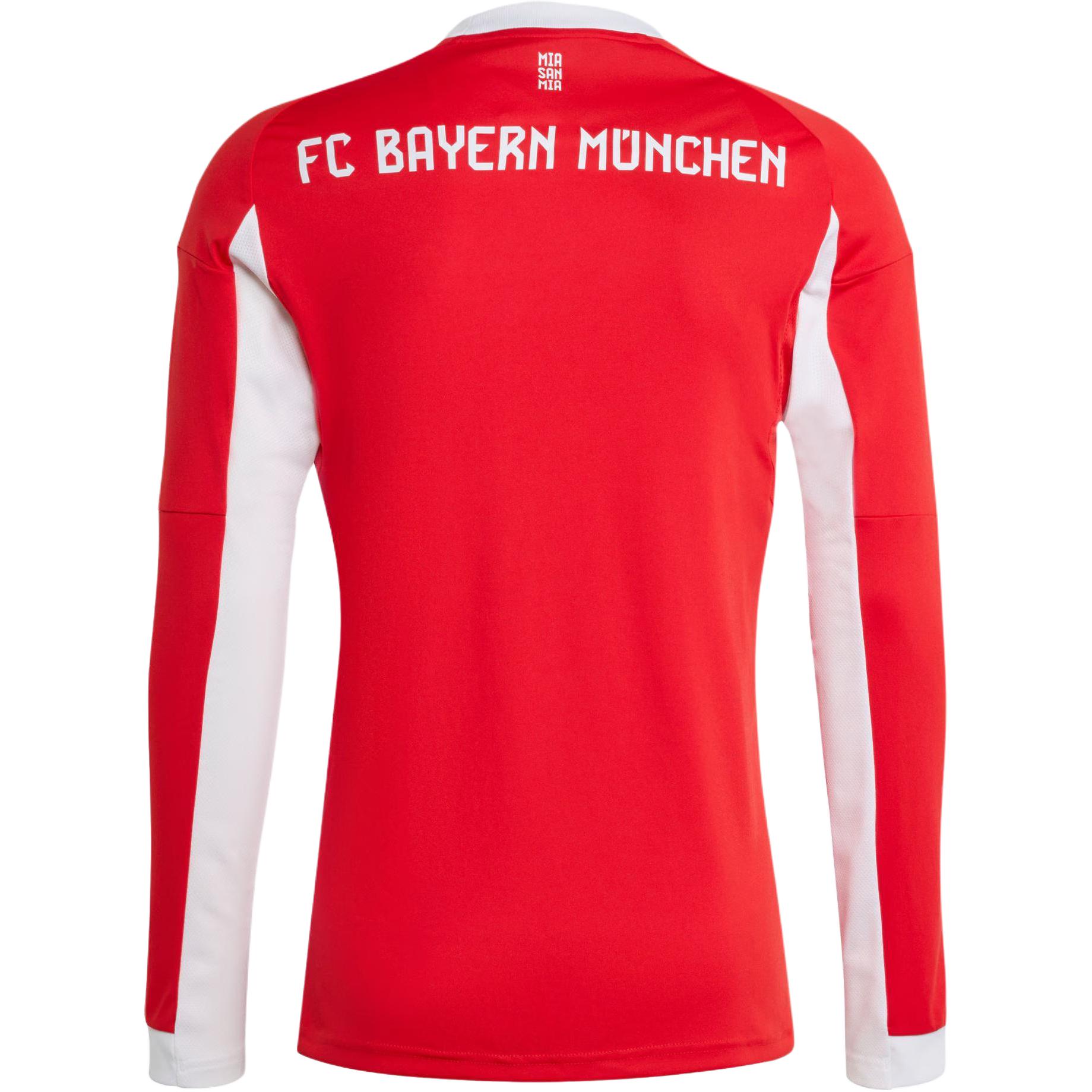 Adidas Free Shipping With AdiClub Fc Bayern 25/26 Long Sleeve Home Jersey