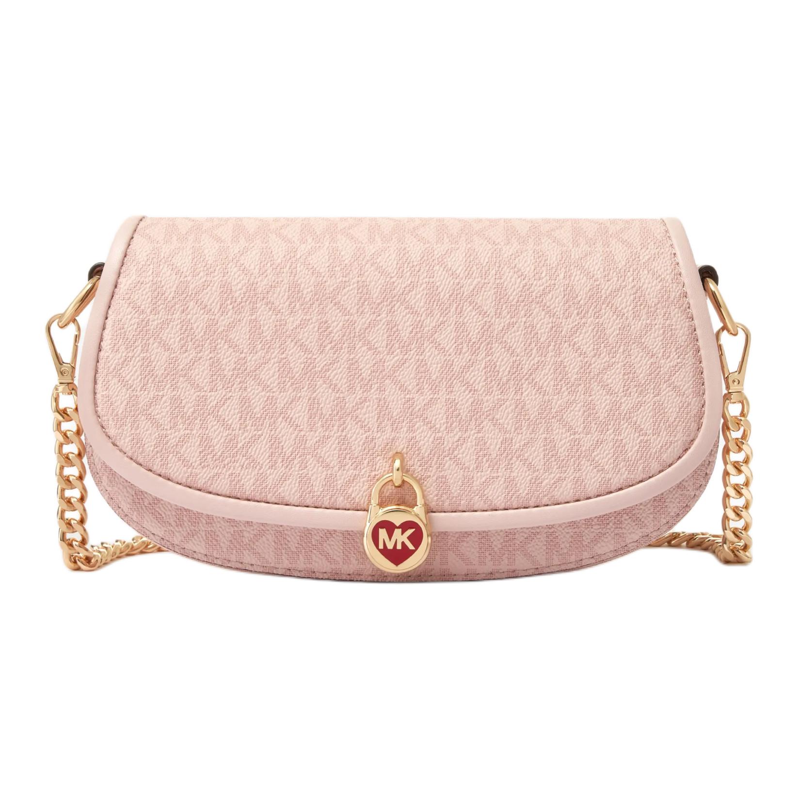 Женская сумка MICHAEL KORS Mila Crossbody (светло-розовая)