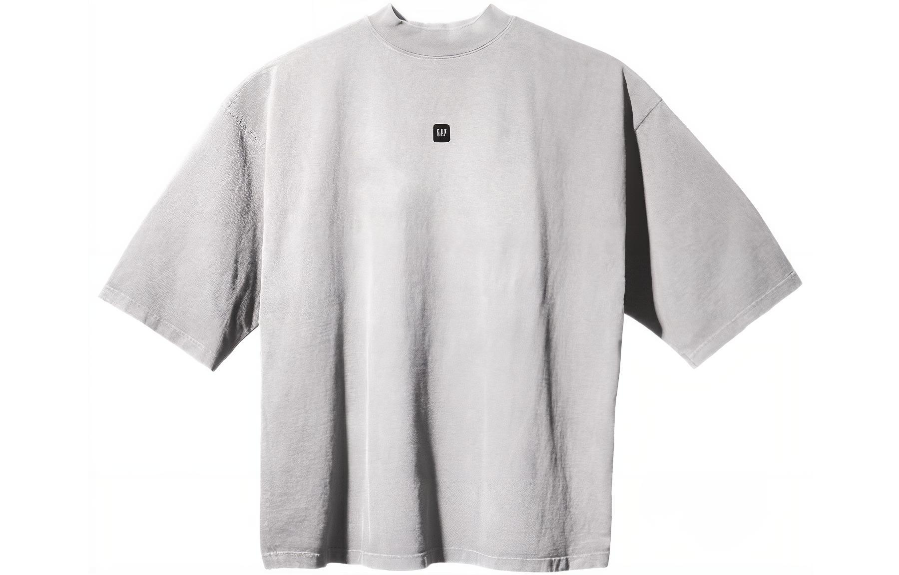 Футболка Yeezy YEEZY × Gap x Balenciaga 3/4 Sleeve Tee LogoT (белая)