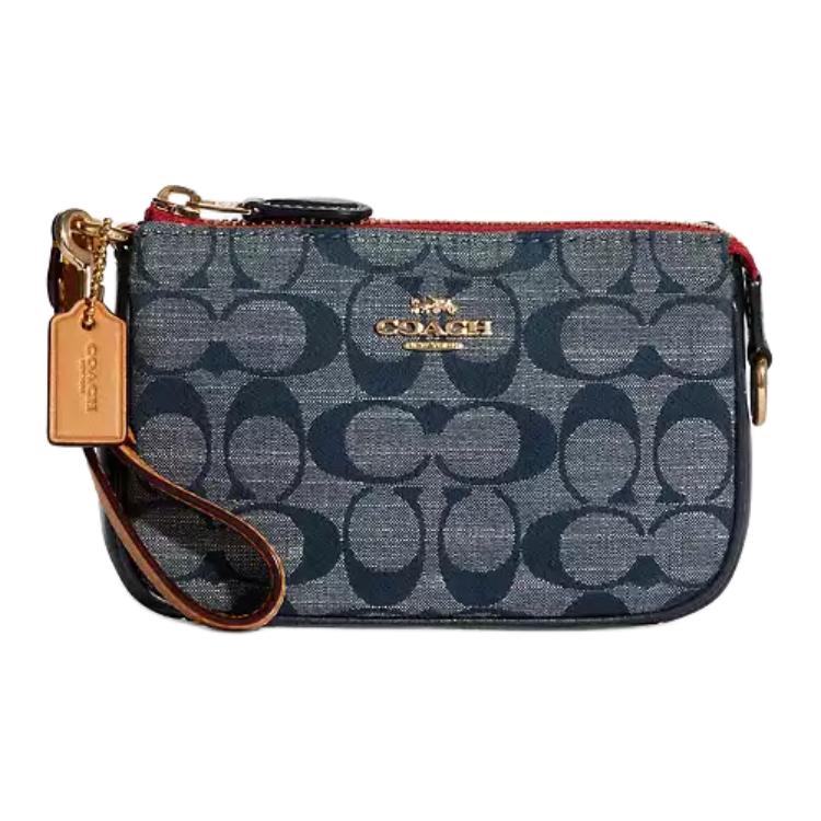 Женская сумка COACH Nolita 15 (синяя)