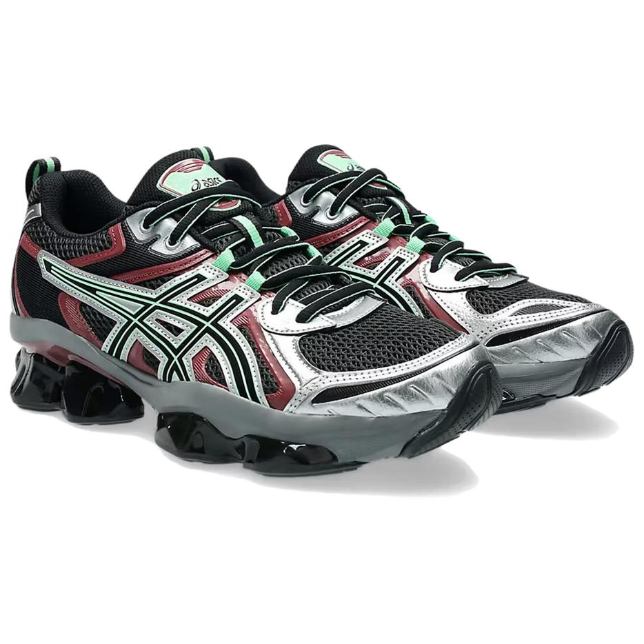 ASICS GEL Quantum Kinetic Low top Running Shoes Unisex Black Silver
