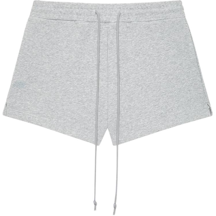 Женские шорты New Balance x nice rice SS23 (серые)