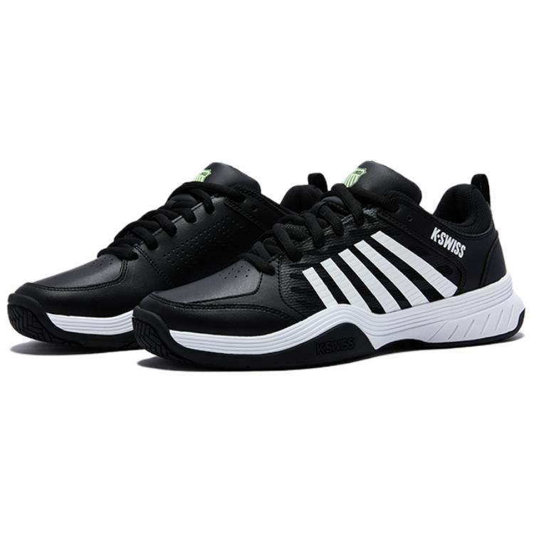 K·SWISS Textile, Synthetic Leather Low top Tennis Shoes Men’s Black White