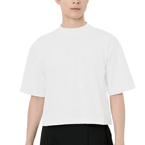 New Balance T Shirts Unisex White Crew Neck Moderate