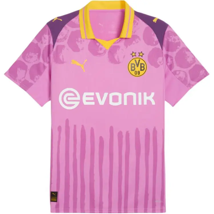 PUMA Borussia Dortmund SS25 Soccer Jersey Men's