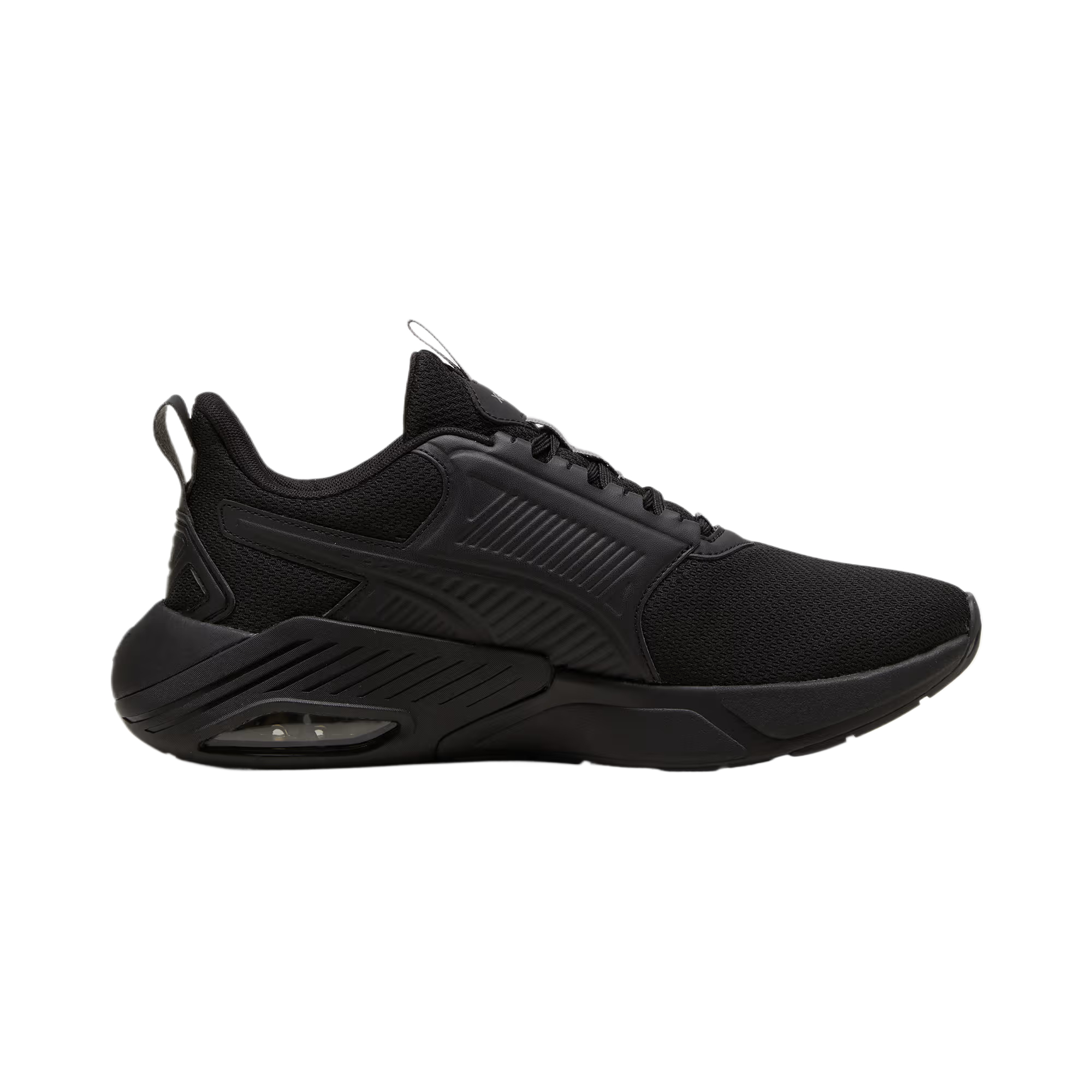 PUMA X Cell Textile, Synthetic Leather Abrasion Resistant Abrasion Resistant Low top Running Shoes Unisex Black