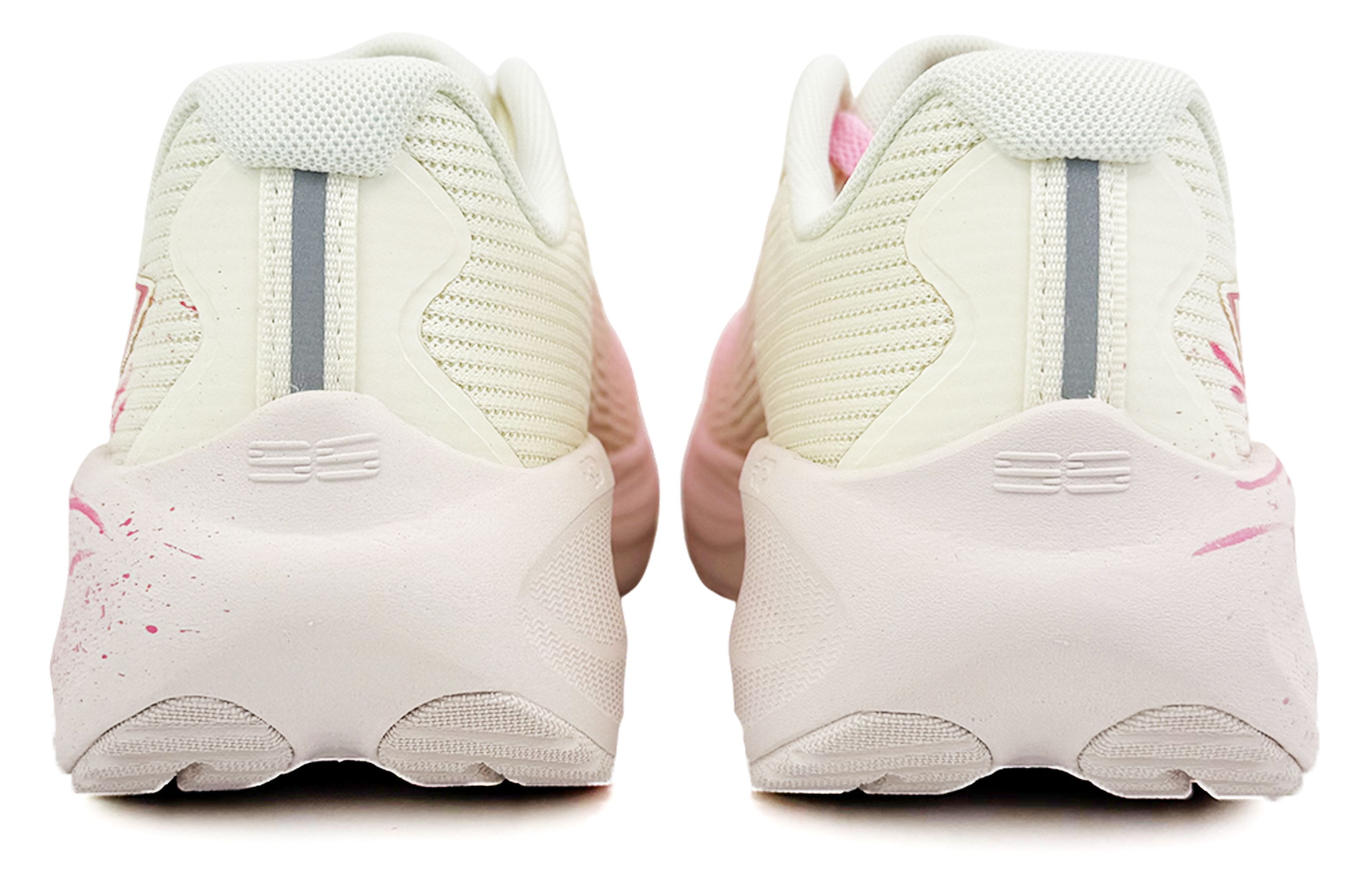 Li Ning Version 2.0 Cushioning Abrasion Resistant Cushioning, Wear Resistant Low top Casual Running Shoes Women’s Pink